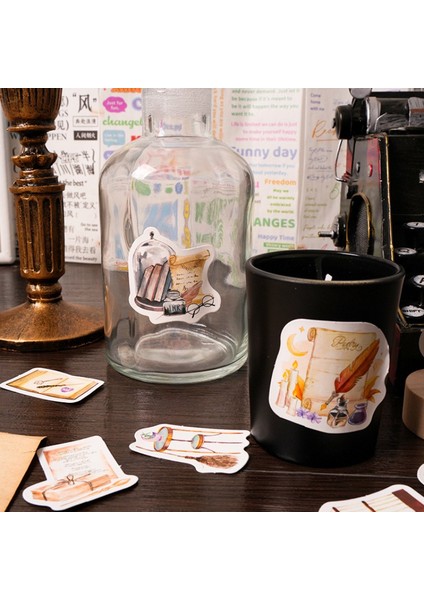 Motarro 46 Adet/kutu Sevimli Kawaii Sihirli Serisi Estetik Çıkartmalar Dekoratif Albüm Günlüğü Kağıt Çıkartmalar Öğrenci Kırtasiye (Yurt Dışından) fiyatları