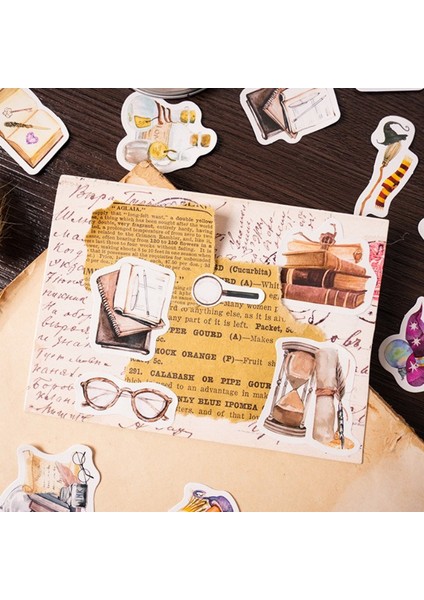 Motarro 46 Adet/kutu Sevimli Kawaii Sihirli Serisi Estetik Çıkartmalar Dekoratif Albüm Günlüğü Kağıt Çıkartmalar Öğrenci Kırtasiye (Yurt Dışından) fırsatları