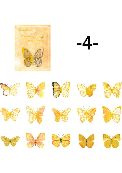 S18728-4 Bay Kağıt 6 Tarzı 30 Adet/torba Vintage Hayvan Pet Etiket Yaratıcı Güzellik Kelebek El Hesabı Dekoratif Kırtasiye Etiket (Yurt Dışından) fiyatları