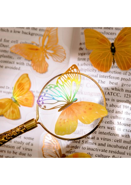 S18728-4 Bay Kağıt 6 Tarzı 30 Adet/torba Vintage Hayvan Pet Etiket Yaratıcı Güzellik Kelebek El Hesabı Dekoratif Kırtasiye Etiket (Yurt Dışından) indirimleri