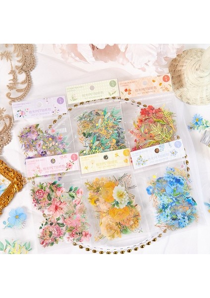 80 Adet 80 Adet Bitki Pvc Etiket Doğa Çiçek Dekoratif Scrapbooking Kendin Yap Etiket Günlüğü Kırtasiye Albümü Dergisi (Yurt Dışından) fiyatları