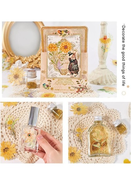 80 Adet 80 Adet Bitki Pvc Etiket Doğa Çiçek Dekoratif Scrapbooking Kendin Yap Etiket Günlüğü Kırtasiye Albümü Dergisi (Yurt Dışından) fırsatları