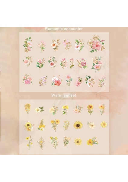 80 Adet 80 Adet Bitki Pvc Etiket Doğa Çiçek Dekoratif Scrapbooking Kendin Yap Etiket Günlüğü Kırtasiye Albümü Dergisi (Yurt Dışından) indirimleri