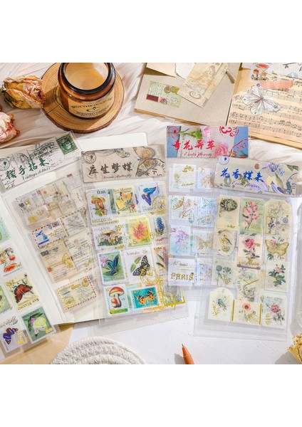 Bir Mohamm 2 Sayfa Vintage Gazete Damgalama Pet Su Geçirmez El Kitabı Etiket Malzemeleri (Yurt Dışından) fırsatları