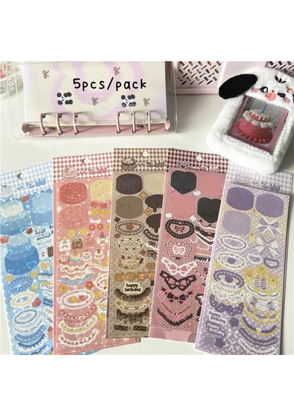 5 Adet Set Skysonıc 3/4/5/6 Adet Tam Set Bobo Dekor Çıkartmalar Günlüğü Scrapbooking Etiket Idol Kpop Dıy Kırtasiye Veya Telefon Etiketi (Yurt Dışından) fırsatları