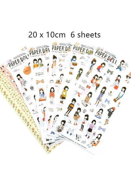 M Sevimli Molang Tavşan Karikatür Hayvanlar Etiket Pvc Karikatür Çıkartmalar Günlüğü Etiket Karalama Defteri Dekorasyon Kırtasiye Çıkartmalar (Yurt Dışından)