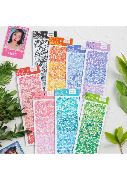 H Mohamm 1 Sayfalık Parlak Renkli Ağaç Dekoratif Çıkartmalar Dıy Fotoğraf Albümleri Kolaj Yaratıcı Malzeme Sanat Zanaat Planlamacılar (Yurt Dışından) fiyatları