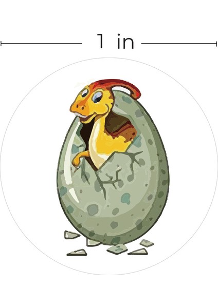 QY1627-100PCS 100-500PCS Yeni Karikatür Dinozorlar Çıkartmalar 6 Tasarımlar Sınıf Öğretmeni Kırtasiye Yapışkan Etiket Çocuklar Için Ödül Çıkartmaları (Yurt Dışından) modelleri