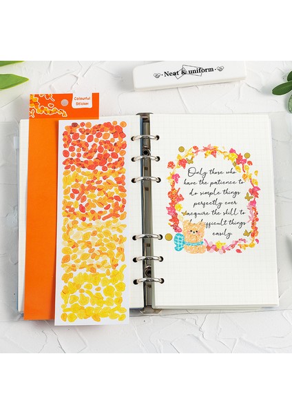 H Mohamm 1 Sayfalık Parlak Renkli Ağaç Dekoratif Çıkartmalar Dıy Fotoğraf Albümleri Kolaj Yaratıcı Malzeme Sanat Zanaat Planlamacılar (Yurt Dışından) fırsatları