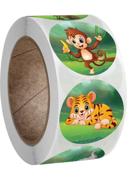 QY725-100 Adet 50-500 Adet Sevimli Civciv Hayvan Ifade Mini Kağıt Etiket Dekorasyon Diy Albümü Günlüğü Scrapbooking Etiket Etiket Kawaii Kırtasiye (Yurt Dışından)