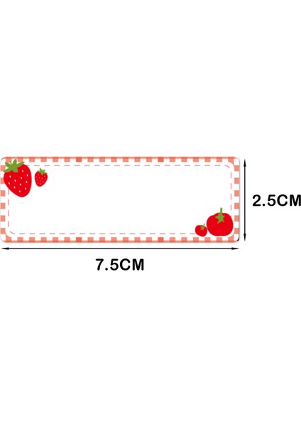 QY1830-120PCS 120 Adet/rulo Karikatür El Yazısı Çocuk Öğrenci Adı Çıkartmaları Mutfak Buzdolabı Hatırlatma Gıda Depolama Işaretleyici Çıkartmalar (Yurt Dışından) fırsatları