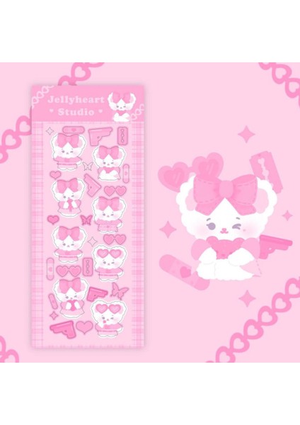 D Kore Ins Kawaii Pembe Etiket Idol Kart Deco Fotoğraf Albümü Scrapbooking Kırtasiye Noel Dekorasyon Çıkartmaları Sanat Malzemeleri (Yurt Dışından) indirimleri