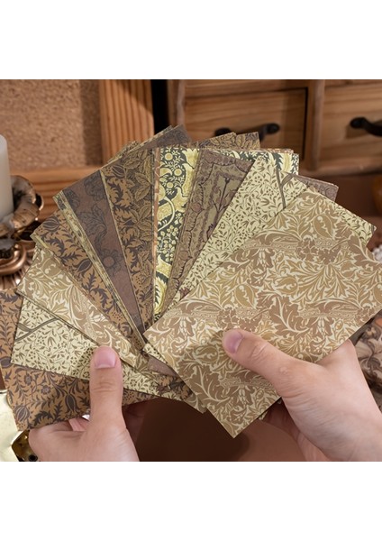 DN848-C 60 Adet Vintage Desen Tasarım Kağıt Günlüğü Dekor Yapışkan Olmayan Malzeme Scrapbooking Kolaj Planlayıcısı Yaratıcılık Sanat Malzemeleri (Yurt Dışından) fiyatları