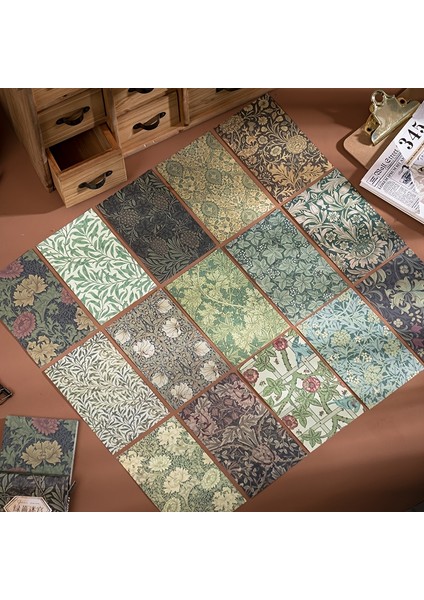 DN848-C 60 Adet Vintage Desen Tasarım Kağıt Günlüğü Dekor Yapışkan Olmayan Malzeme Scrapbooking Kolaj Planlayıcısı Yaratıcılık Sanat Malzemeleri (Yurt Dışından) modelleri