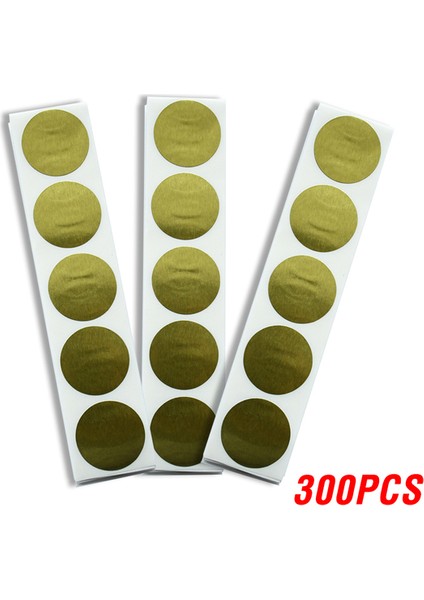 YH03GOLDEN-300PCS 100-500PCS Etiketleri Boş Yuvarlak Altın Zanaat Çıkartmalar Mühür Etiketleri Öğretmen Kendin Yap Çıkartmalar Paket Etiket Kırtasiye (Yurt Dışından)