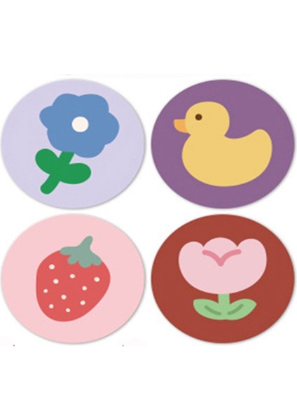 QY2286-500PCS 100-500PCS Çocuk Karikatür Hayvan Çıkartmaları Bebek Çıkartmaları Anaokulu Ilham Küçük Kırmızı Çiçek Ödül Çıkartmaları (Yurt Dışından) fırsatları