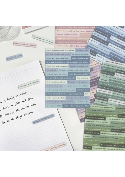 Stil 3 6 Sayfalık Vintage Küçük Konuşma Metin Koleksiyonu Çıkartmalar Dıy Scrapbooking Kolaj Telefon Günlüğü Albümü Mutlu Planı Hediye Dekorasyon (Yurt Dışından) modelleri