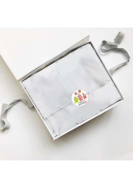 QY778-500PCS 100-500PCS "mutlu Yıllar" Etiket Zarf Sızdırmazlık Etiket Etiket Renkli Su Geçirmez Etiket Parti Parti Hediye Etiket (Yurt Dışından) fırsatları