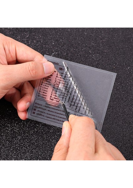 1 Adet Chromebook Için Windows Pc Bilgisayar Için Referans Klavye Kısayolu Etiket Yapışkanlı Şeffaf Etiket Dizüstü Masaüstü Için Macbook Kısayolu (Yurt Dışından) modelleri