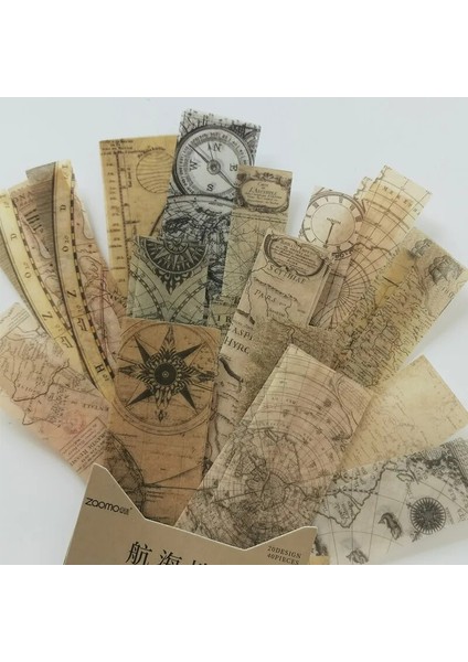 Stil 1 40 Sayfa Vintage Washi Kağıt Çıkartmalar Dünya Haritası Seyahat Kağıdı Doğal Şerit Scrapbooking Önemsiz Günlükleme Deco Etiket Günlüğü (Yurt Dışından) fiyatları