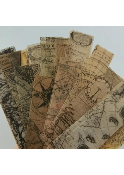 Stil 1 40 Sayfa Vintage Washi Kağıt Çıkartmalar Dünya Haritası Seyahat Kağıdı Doğal Şerit Scrapbooking Önemsiz Günlükleme Deco Etiket Günlüğü (Yurt Dışından) fırsatları