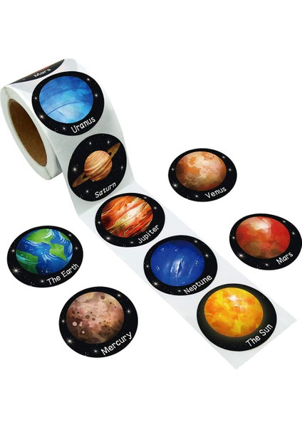 QY1596-100PCS 100-500PCS Çocuk Ödül Çıkartmaları Uzay Gezegen Etiket Okul Öğretmeni Ödül Öğrenci Scrapbooking Kırtasiye Günlükleri Çıkartmalar (Yurt Dışından) modelleri