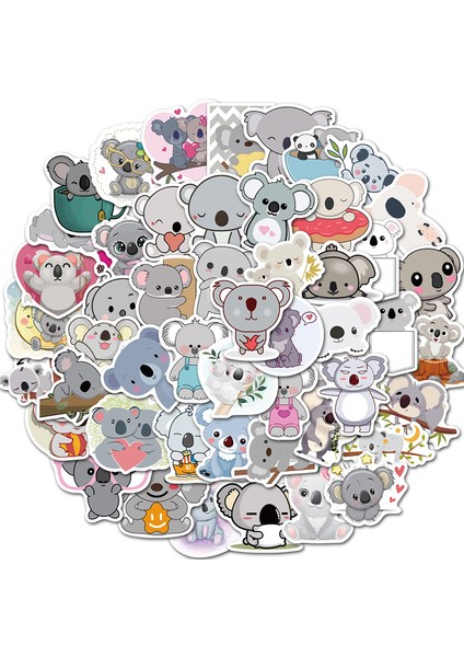 10 Adet 10/30/50 Adet Kawaii Koala Kırtasiye Etiket Estetik Kore Pvc Dıy Çocuk Dekorasyon Scrapbooking Okul Malzemeleri Çocuklar Için (Yurt Dışından) fiyatları