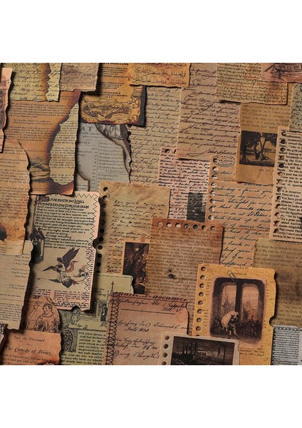 C 30 Adet El Hesabı Kağıt Dıy Oluşturma Retro Tarzı Karalama Defteri Dergisi Planlayıcısı Dekoratif Arka Plan Kağıt Kırtasiye Malzemeleri (Yurt Dışından) modelleri