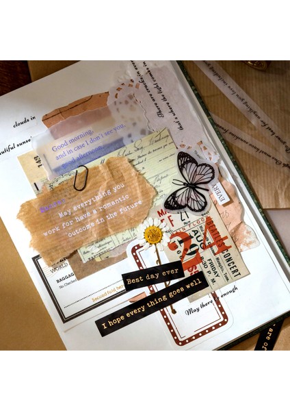 Stil 6 30 Sayfa Ingilizce Cümle Dekoratif Pvc Etiket Basit Retro Ingilizce Şiir Scrapbooking Malzeme Etiket Günlük Defteri Planlayıcısı (Yurt Dışından) indirimleri