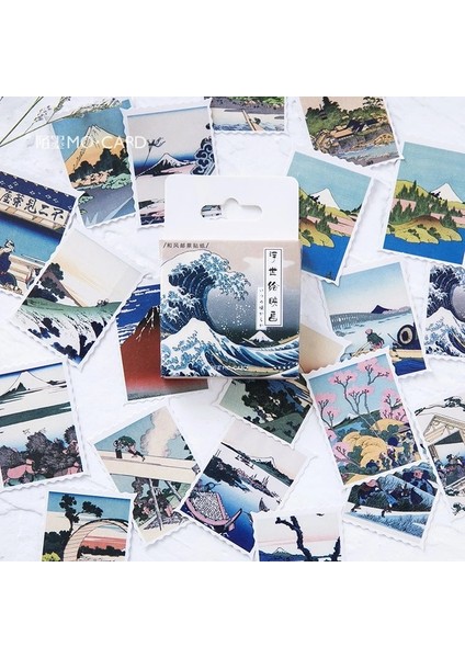 18 46 Adet/takım Sonbahar Çiçek Etiket Diy Scrapbooking Günlüğü Planlayıcısı Dekorasyon Çıkartması Albümü (Yurt Dışından)