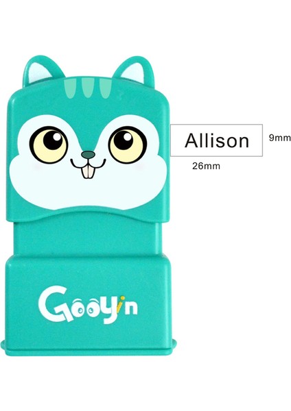 Giysiler Için G Adı Damgası Kendinden Mürekkepli, Etiketsiz Giyim Etiketleri, Bakım Evi Giyim Etiketleri Damgası, Özel Kamp Giyim Damgası (Yurt Dışından)