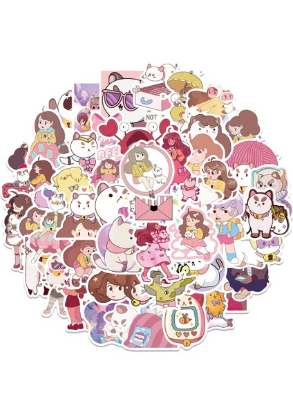 50 Adet 10//50 Adet Karikatür Tv Arı ve Puppycat Çıkartmalar Dıy Su Geçirmez Dizüstü Bilgisayar Kaykay Buzdolabı Gitar Bagaj Çocuklar Etiket Çıkartmaları Oyuncak (Yurt Dışından) fiyatları
