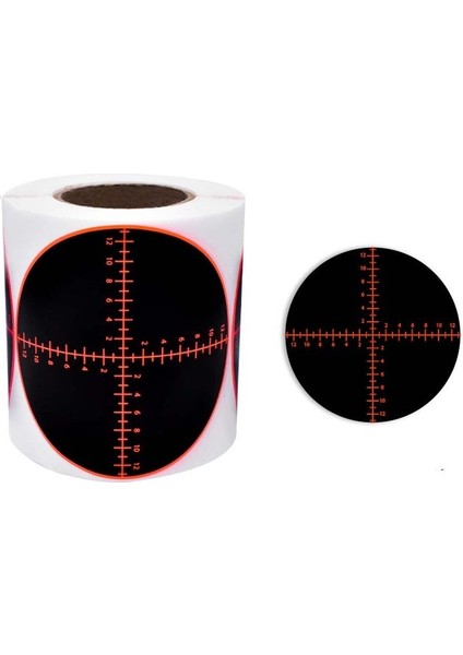 L76 Sıçramak Hedef Çıkartmaları 200 Adet 3 "boğa Gözü Yapışkanlı Reaktif Hedefler Floresan Sarı Darbeli Çekim Hedefi ile Çekim Için (Yurt Dışından) fiyatları