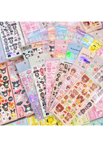 3 Adet Set Skysonıc 3/4/5/6 Adet Tam Set Bobo Dekor Çıkartmalar Günlüğü Scrapbooking Etiket Idol Kpop Dıy Kırtasiye Veya Telefon Etiketi (Yurt Dışından) fiyatları