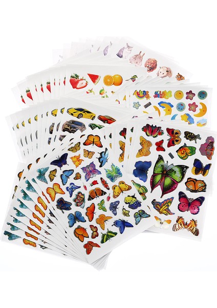 Meyve 10 Yaprak/paket Ay Meyve Kelebek Hayvan Araba Serisi Ödül Çıkartmalar Ilköğretim Okulu Öğrencileri Için Övgü Çıkartmalar (Yurt Dışından) fiyatları