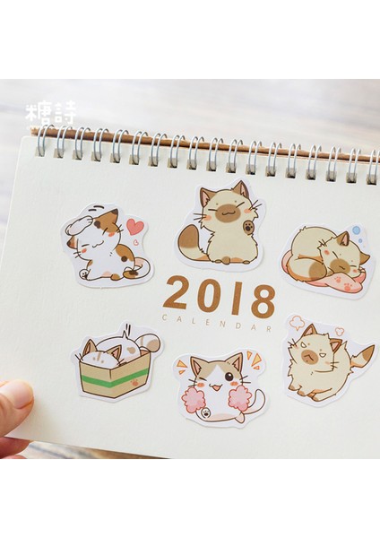 H 45 Adet/kutu Benim Kedı Yapmak Çıkartmalar Dekoratif Çıkartmalar Kırtasiye Çıkartmalar Scrapbooking Kawaii Dıy Günlüğü Etiket Kedi Çıkartmalar (Yurt Dışından)