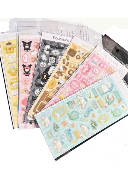 3 Adet Set Skysonıc 3/4/5/6 Adet Tam Set Bobo Dekor Çıkartmalar Günlüğü Scrapbooking Etiket Idol Kpop Dıy Kırtasiye Veya Telefon Etiketi (Yurt Dışından) indirimleri