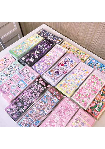 10 Adet Mınkys Yeni Varış 4 Adet 6 Adet 8 Adet Tam Set Kawaii Fotocardlar Dekoratif Çıkartmalar Dıy Karalama Defteri Çıkartmaları Konfeti Etiket (Yurt Dışından) indirimleri
