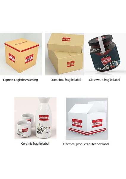 76X25MM 100 Adet Kırılgan Çıkartmalar Mallar Lütfen Dikkatli Kullanın Uyarı Etiketleri Dıy Malzemeleri 76X25 M 75X50MM 90X50MM 130X70MM (Yurt Dışından) indirimleri