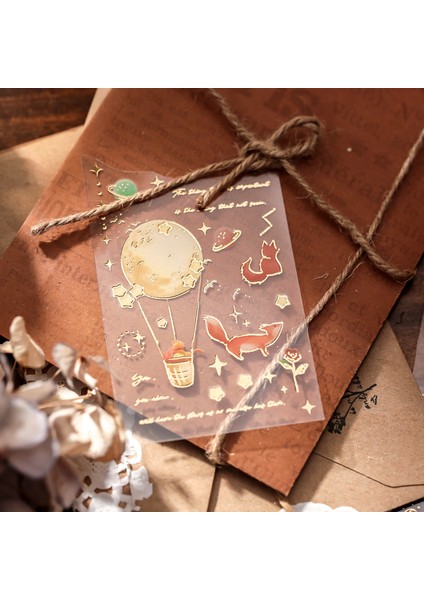 02 3 Adet/paket Yaratıcı Küçük Prens Çıkartmalar Dekoratif El Sanatları Malzemeleri Karalama Defteri Estetik Çıkartmalar Günlük Dizüstü Planlayıcıları (Yurt Dışından) indirimleri