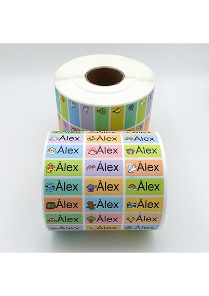 Damga B-C6-120PCS 120 Adet Isim Etiketleri Özelleştirmek Çıkartmalar Su Geçirmez Kawaii Kişiselleştirilmiş Etiketler Çocuklar Için Okul Kırtasiye Su Şişesi Kalem (Yurt Dışından) fiyatları