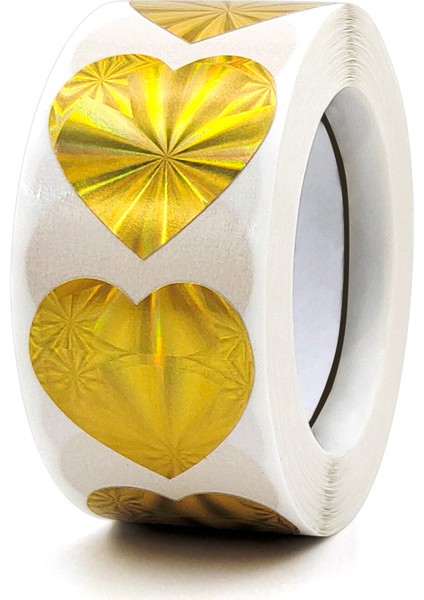 QY2000-100PCS 100-500PCS Glitter Kalp Çıkartmalar Sevgililer Günü Köpüklü Kalp Çıkartmalar Tatil Partisi Dekorasyon Mühür Etiket (Yurt Dışından) indirimleri