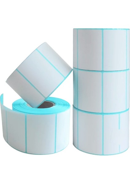 100X100MM-500 Adet 20X10MM Nakliye Etiketleri - Rulo Başına 700 Barkod Etiketi En Güçlü En Kalın - Termal Posta Bpa Içermez, Süpermarket Boş Etiket (Yurt Dışından) modelleri