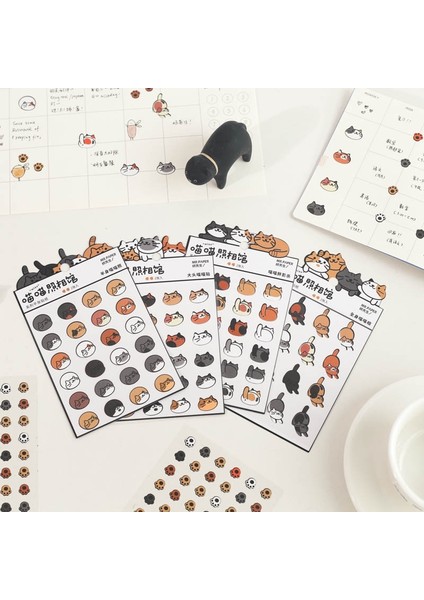 C 2 Adet Sevimli Scrapbooking Çıkartmaları Kendinden Yapışkanlı Küçük Kedi Bebek Mühürler Hayvan Çıkartmaları Planlayıcısı Çıkartmalar Seti (Yurt Dışından) fiyatları