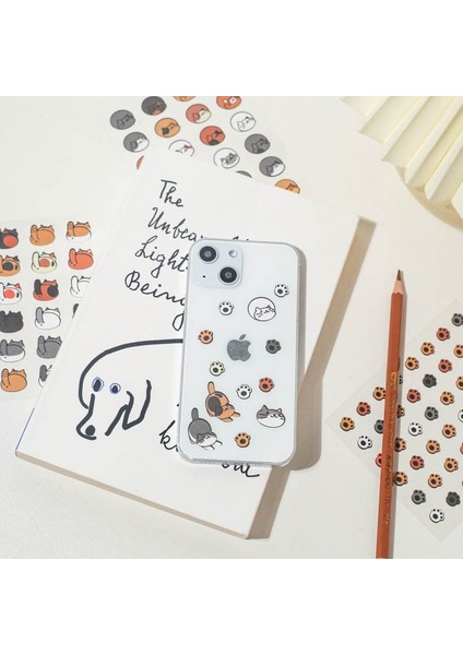 C 2 Adet Sevimli Scrapbooking Çıkartmaları Kendinden Yapışkanlı Küçük Kedi Bebek Mühürler Hayvan Çıkartmaları Planlayıcısı Çıkartmalar Seti (Yurt Dışından) indirimleri