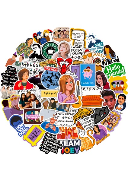 50 Adet 10/50 Adet Arkadaşlar Etiket Tv Dizisi Gösterisi Çıkartmalar Kaykay Buzdolabı Telefon Gitar Dizüstü Bilgisayar Motorlu Seyahat Bagaj Çıkartmaları Etiket (Yurt Dışından) fırsatları