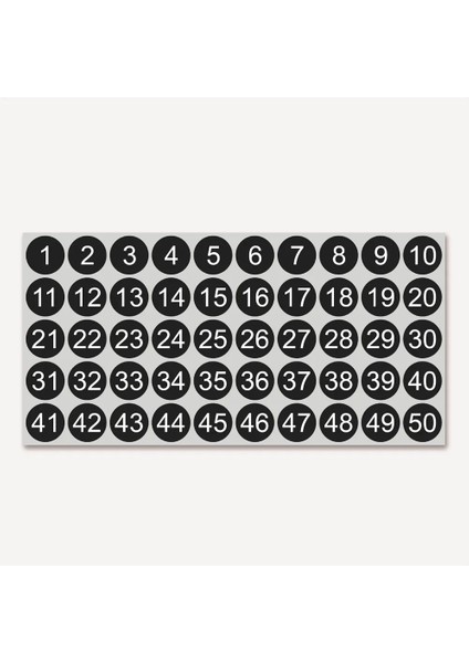 Siyah Etiketler Numarası Çıkartmaları 1-50 Numarası Çıkartmaları Ardışık Numara Çıkartmaları Kendinden Yapışkanlı Çıkartma Su Geçirmez Depolama Sınıflandırması (Yurt Dışından) indirimleri