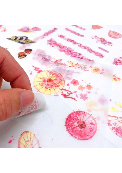 13 6 Sayfa Kawaii Washi Kağıt Etiket Hayvan Bitki Balina Dergisi Çıkartmalar Scrapbooking Dekoratif Dizüstü Kırtasiye Malzemeleri (Yurt Dışından) modelleri