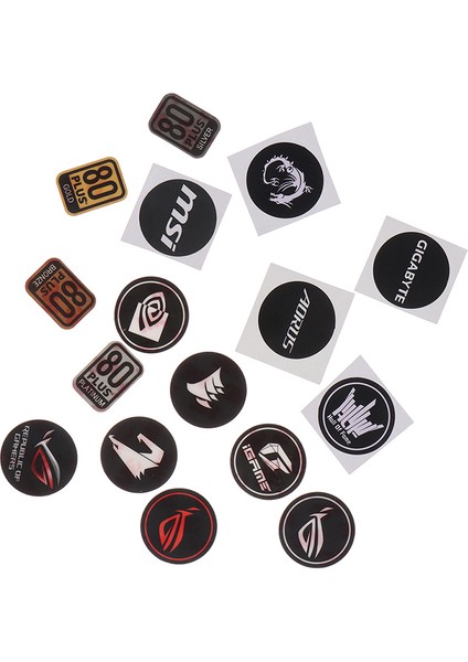 Güç Kaynağı 80PLUS Sertifikasyon Bilgisayar Ana Bilgisayar Fanı Etiketi Egzoz Fanları Etiketi Şasi Fanı Çıkartmaları Grafik Kartı Hayranları Etiketi (Yurt Dışından) fiyatları