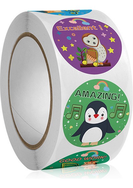 QY861-100 Adet 100-500 Adet Sevimli Karikatür Ödül Çıkartmalar Çocuklar Için Okul Öğretmen Malzemeleri Sınıf Lazımlık Eğitimi Etiket Motivasyon Etiketi (Yurt Dışından) fırsatları